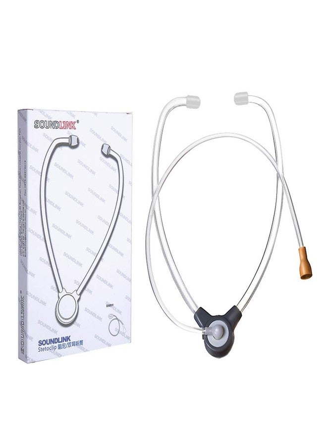 Soundlink Hearing Aid Sound Test Tool Binaural Listening Tube for Testing BTE, ITE, ITC, CIC Hearing Aids - Image 1