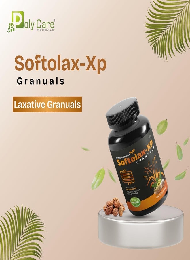 POLY CARE Softolax-Xp Granuals which helps in Improves digestive function and also helpful for habitual constipation | (80g) - Image 2
