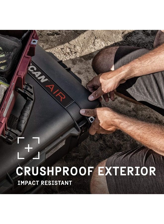 Pelican حافظة Air 1615 بدون رغوة - فضي - Image 4