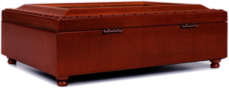 Cottage Garden Irish Blessing Petite Woodgrain Music Box with 'Irish Lullaby' - Image 4