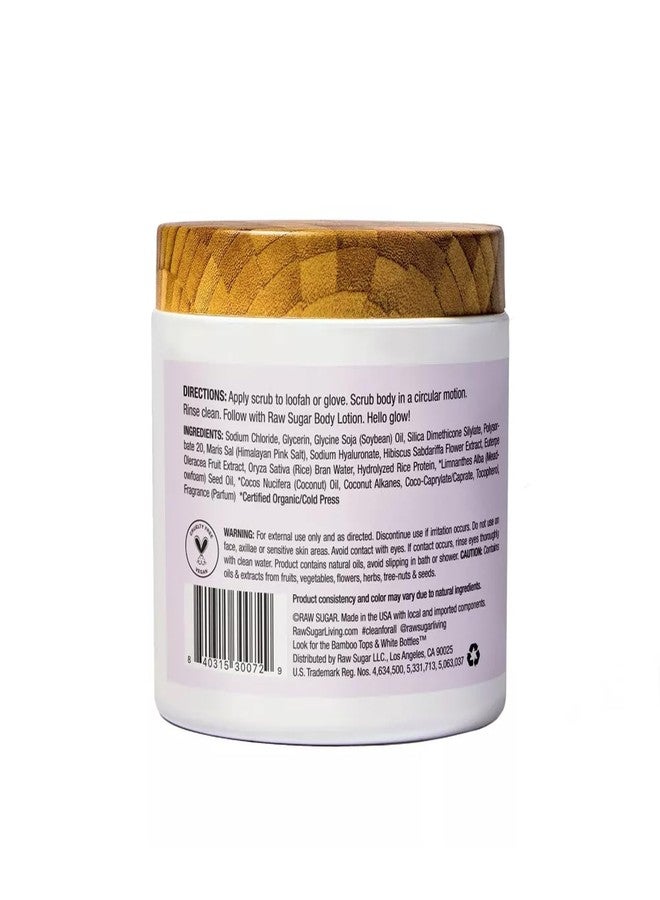 RAW SUGAR RawSugar Daily Micro Salt Scrub for Body, Exfoliates & Brightens, 15 oz - Image 2
