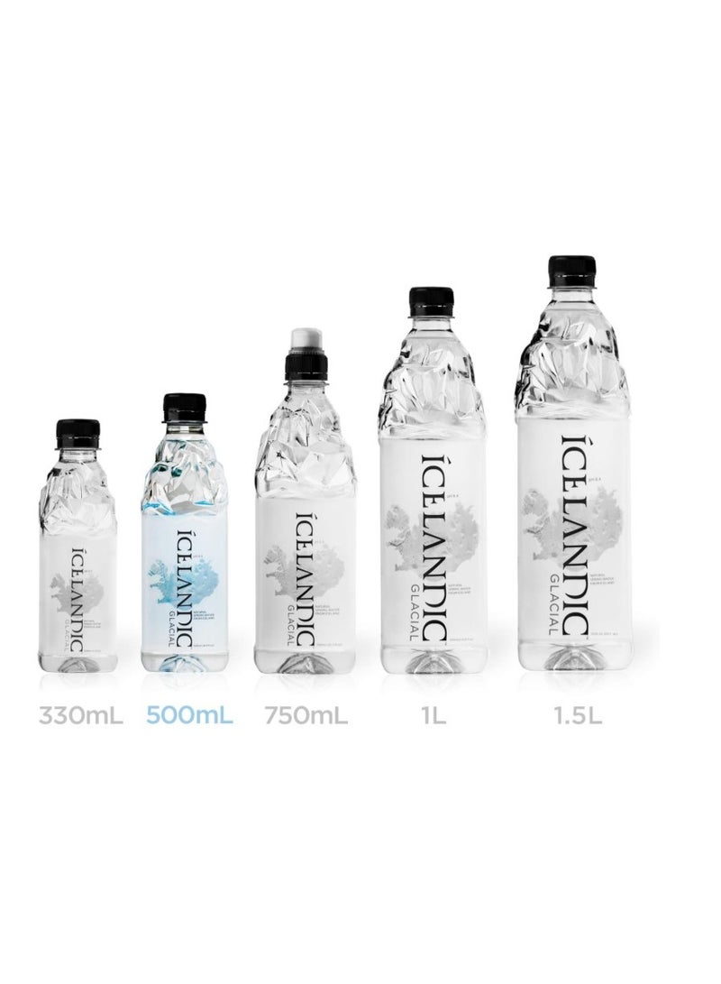 Icelandic Glacial Natural Spring Water from Iceland, 500ml, 24 Count - Image 3