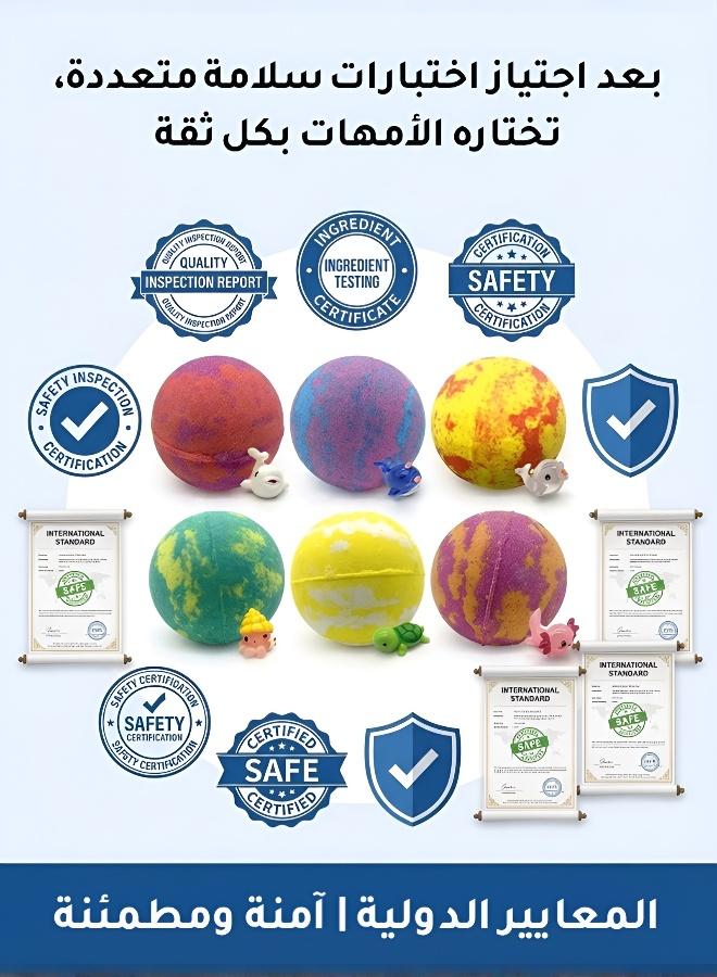 Fizzy Bath Bomb & Marine Toy Set for Babies and Toddlers - Image 5