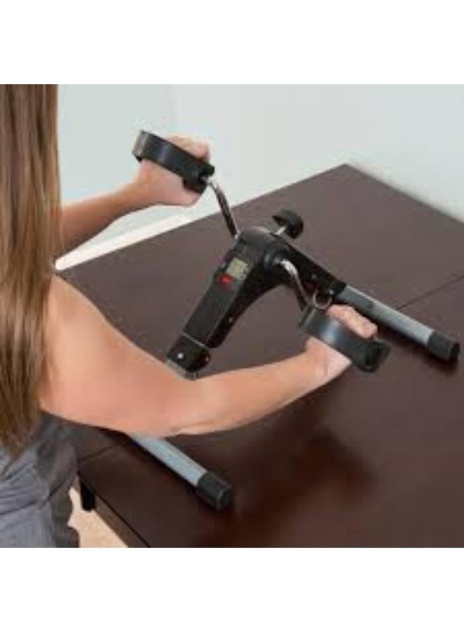 عجلة للتمارين المنزلية صغيرة لتمارين الرجل والذراع  وقابلة للطي مزوده بشاشة LCD - Image 2