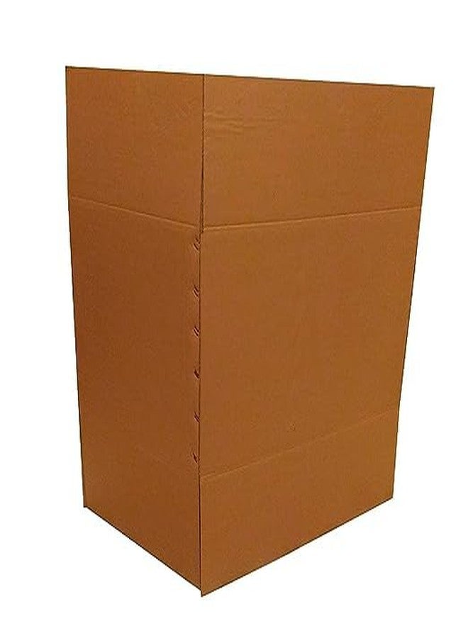 POWERLON صندوق كرتون مموج من باورلون باكسيف، 5 طبقات، 18 × 12 × 12 بوصة، للتعبئة والنقل والشحن والهدايا، متعدد الاستخدامات (عبوة من 10 قطع) - Image 5