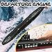 OTONOPI Toy Submarine Military Toy Naval Ship with Launching Function Model Ship with Sound Effects Army Toy War Ship Play Set for Kids 165 Inches Boat with Display Stand - Image 4