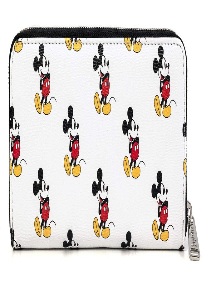 Loungefly Disney Classic Mickey Mouse All Over Print Zip Wallet (one size, multi) - Image 3