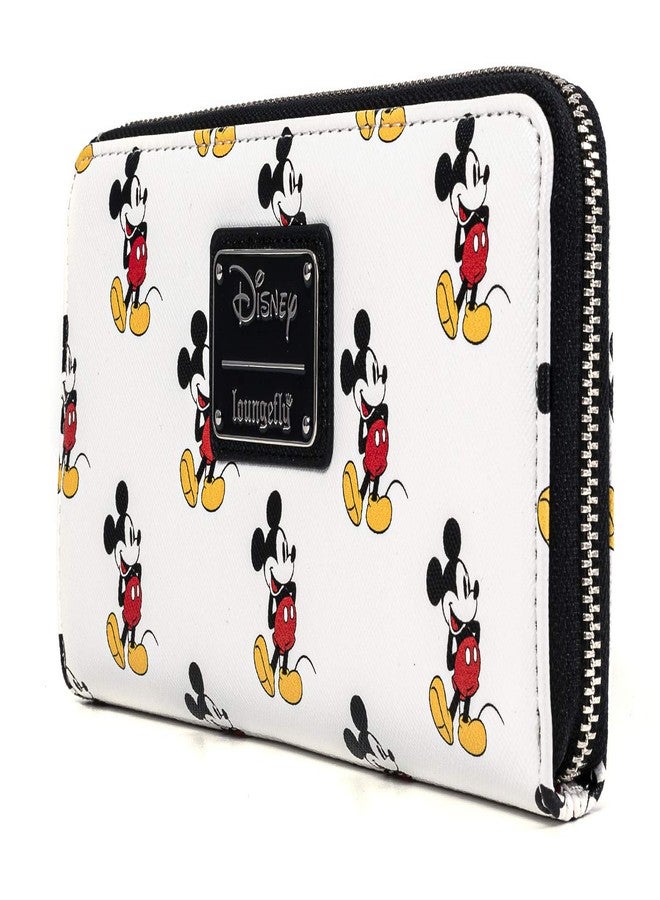 Loungefly Disney Classic Mickey Mouse All Over Print Zip Wallet (one size, multi) - Image 2