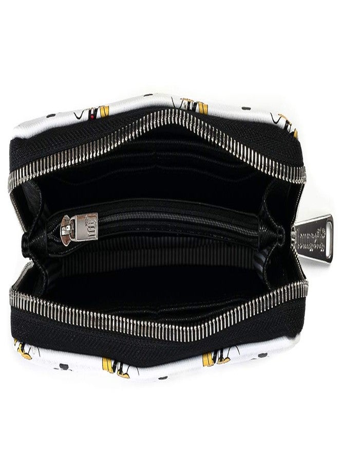 Loungefly Disney Classic Mickey Mouse All Over Print Zip Wallet (one size, multi) - Image 4