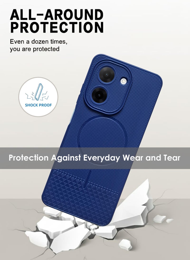Xiaomi Redmi A5 4G Silicone Back Case Cover - TPU Silicone Case, Durable & Accurate Cut-outs - Scratch, Dust & Smudge Protection, Shockproof & Water-Proof Cover for Xiaomi Redmi A5 - Blue - Image 3