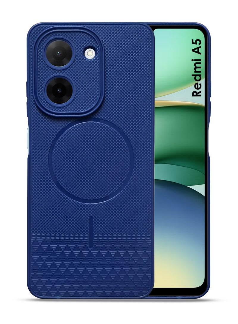 Xiaomi Redmi A5 4G Silicone Back Case Cover - TPU Silicone Case, Durable & Accurate Cut-outs - Scratch, Dust & Smudge Protection, Shockproof & Water-Proof Cover for Xiaomi Redmi A5 - Blue - Image 1