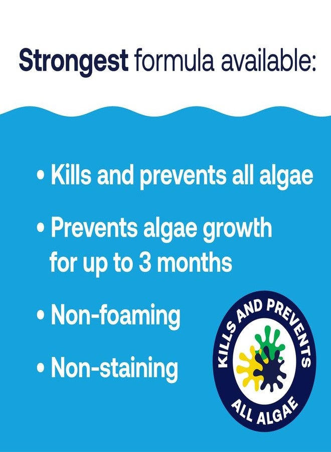 HTH 67244 Swimming Pool Care Algae Guard Ultra - Long Lasting Formula, Eliminates & Prevents Green, Black, and Mustard Algae, Fast Acting & Effective Swimming Pool Chemical, 32oz - Image 4