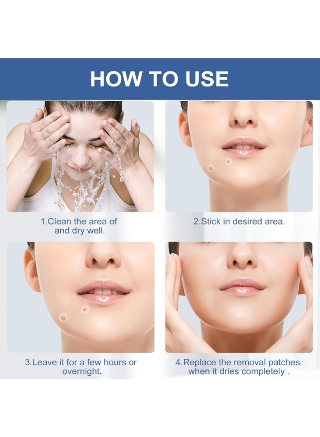 SYOSI 144 PCS Wart Remover Stickers, Quick and Effective Skin-Friendly Removal Patches – Ideal for Face, Pimple, Acne Spot, and Blemish Coverage – Suitable for All Skin Types - Image 5