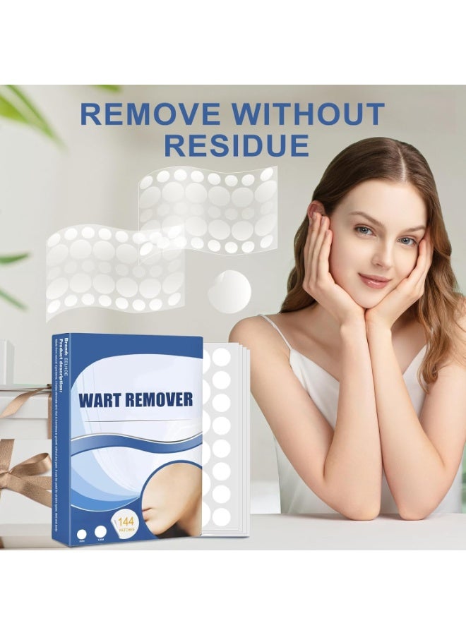 SYOSI 144 PCS Wart Remover Stickers, Quick and Effective Skin-Friendly Removal Patches – Ideal for Face, Pimple, Acne Spot, and Blemish Coverage – Suitable for All Skin Types - Image 4