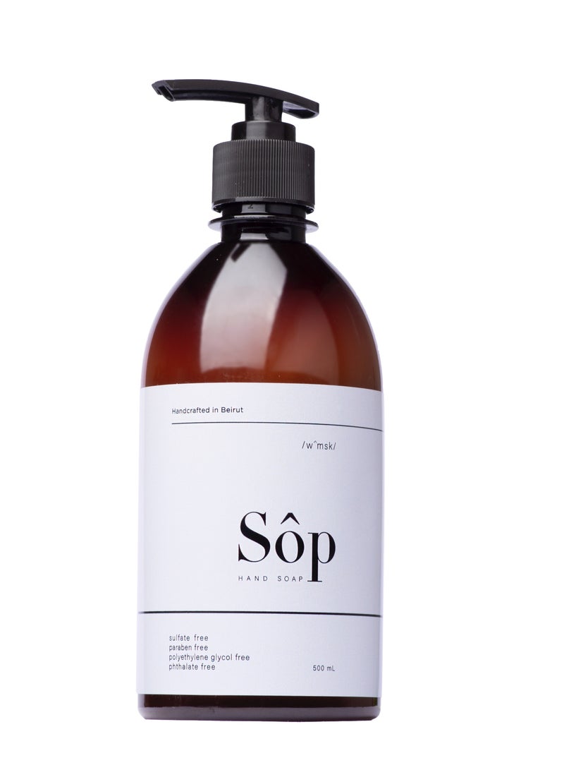 Atelier Beautanique Sop Liquid Soap White Musk 500mL 