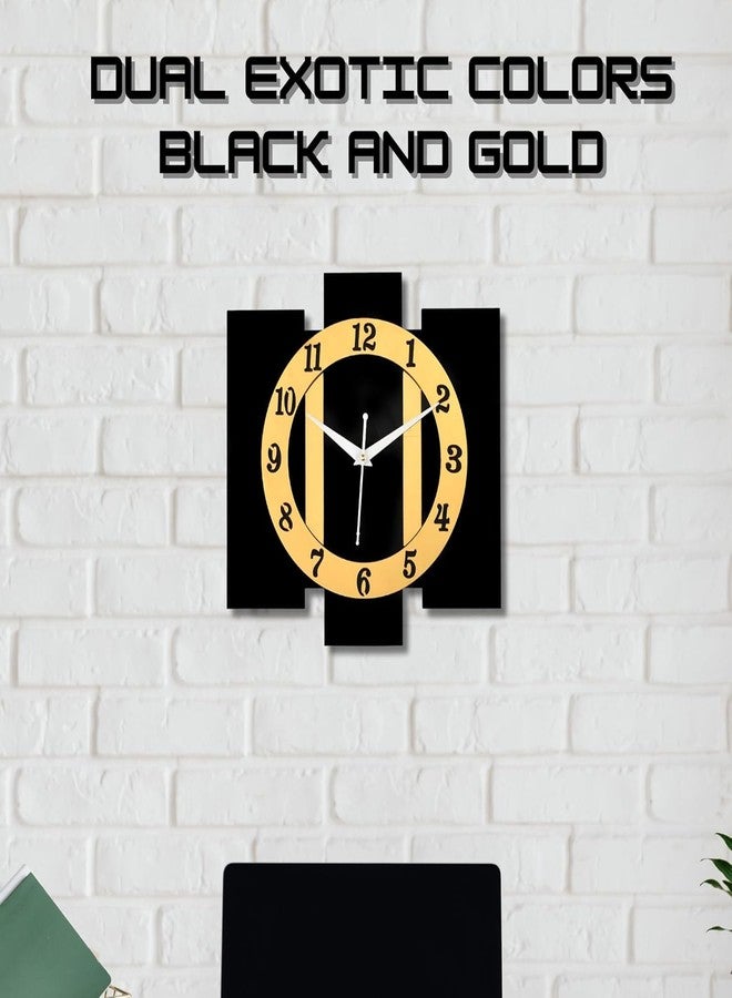 Arkasto Handcrafted Designer Big Wall Clock for Home Stylish Latest | Silent and Easy to Read | Wooden Wall Clock for Home, Living Room, Bedroom, Office Decor - Image 2