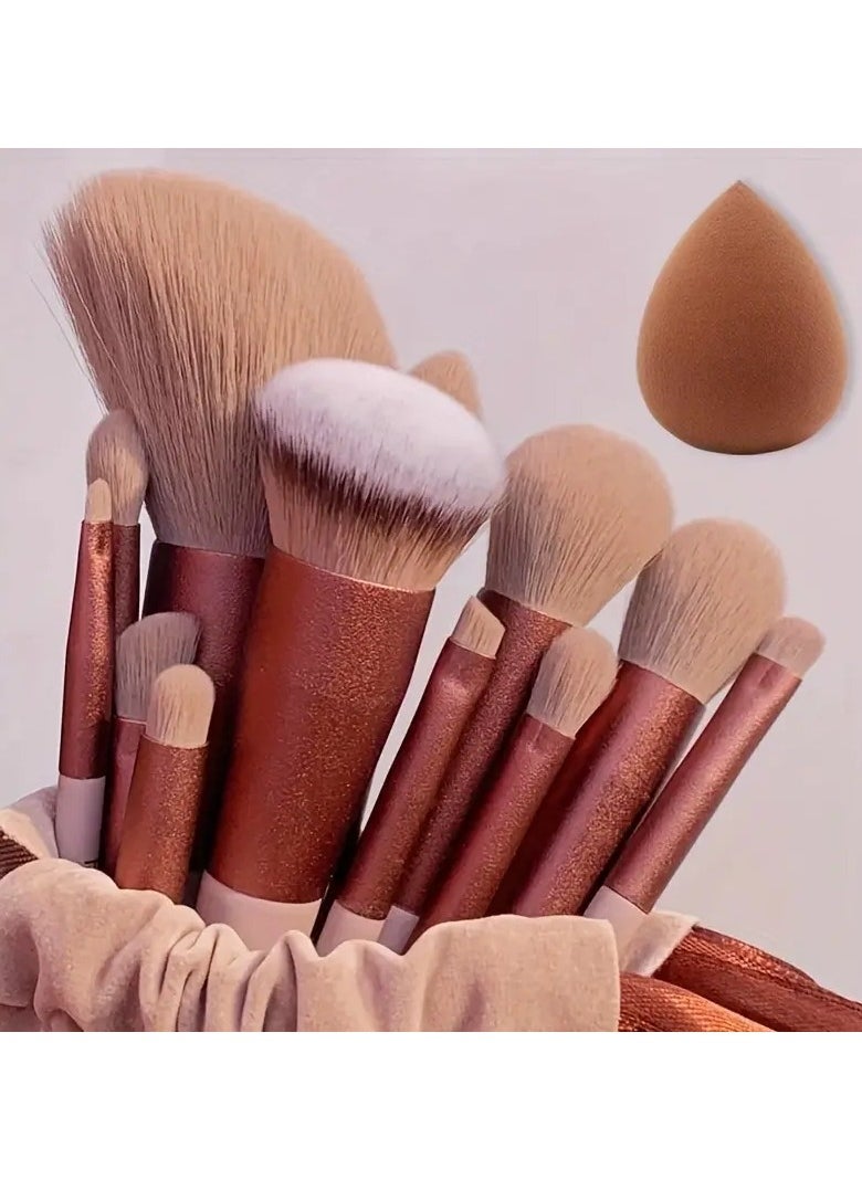Makeup Brush Set Soft Fluffy Professional Cosmetic Foundation Powder Eyeshadow Kabuki Blending Make up Brush Beauty Tool