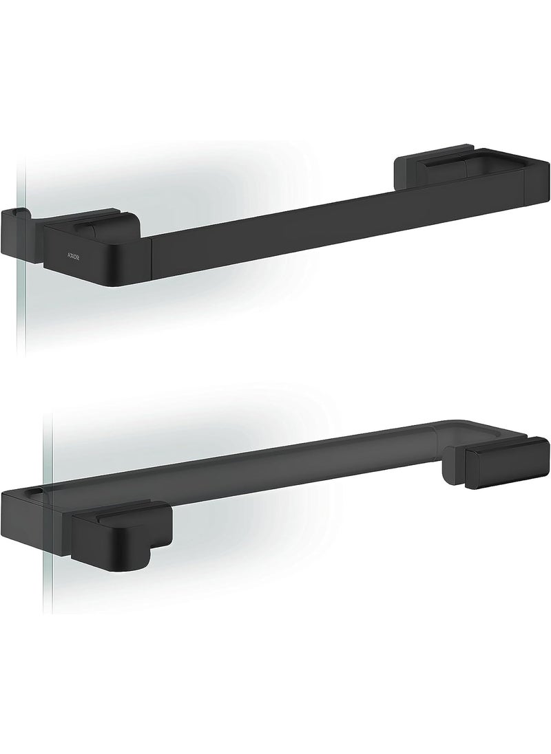 AXOR AXOR 42837670 Universal SoftSquare Matte Black Shower Door Handle 
