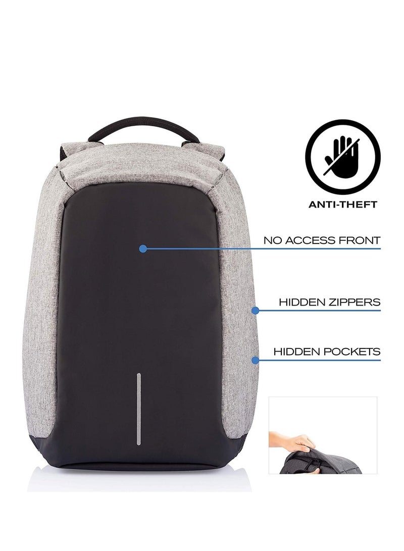ELTRAZONE Anti-Theft Travel Backpack – Large Capacity Waterproof Nylon Laptop Bag with USB Charging Port, Shoulder Bag for College Students, Business, Travel, and Outdoor Activities – Stylish & Secure Backpack  - Image 2