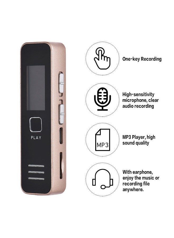 Generic - Digital Voice Recorder Audio Dictaphone MP3 Player USB Flash Disk for Meeting - Image 1