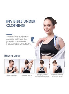 BBstore BBstore Ergonomic Smart Posture Corrector With Adjustable Back Brace  - Image 3