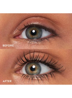 LAURA GELLER NEW YORK Kajal Longwear Mascara Lengthening, Defining, Curling, Buildable Formula Eye Makeup Innovative Curling Brush 1 Count  - Image 4