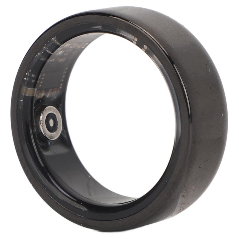 Yoidesu Sleep Quality Ring, Smart Health Ring for JYouPro App, Black Ceramic Rechargeable for Outdoor (Size 12) - Image 4