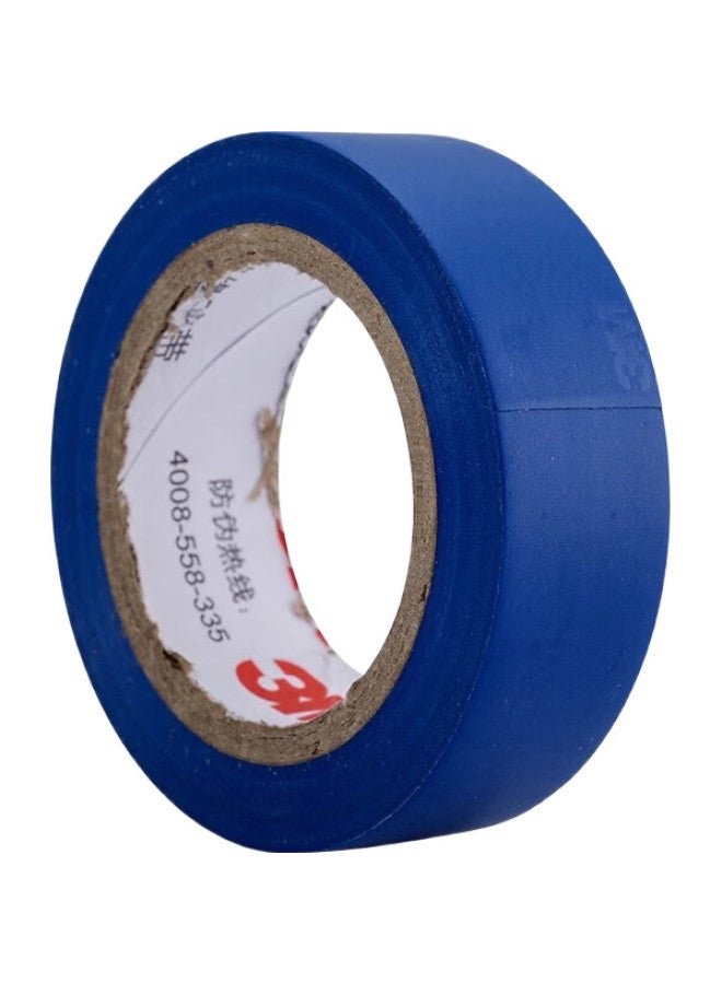 3M Electrician'S Insulation Tape, Automotive Wiring Harness Tape, Lead-Free, Wear-Resistant, Moisture-Proof, Blue, Single Pack, 1500# - Image 3