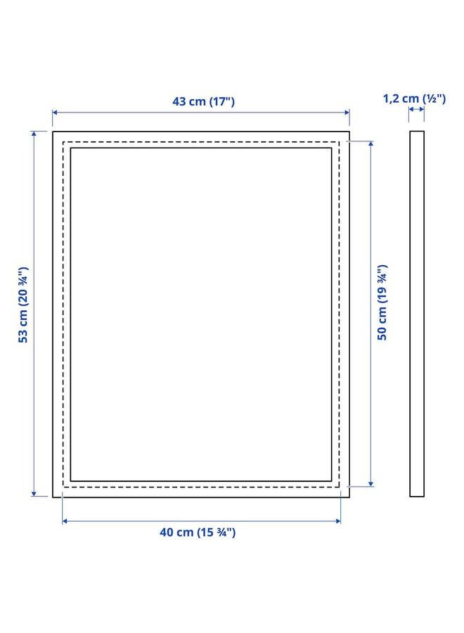 Frame, black, 40x50 cm  - Image 5