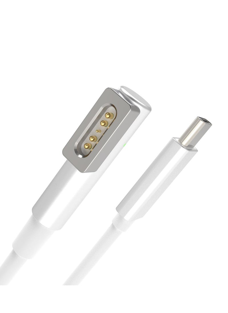 Generic - USB C to Magnetic L-Tip Charging Cable - 6FT Type C to Magnetic 1 L-Head Charge Cord for 2006-2012 MacBook Pro Air Works with 20V 60W-100W - Image 1