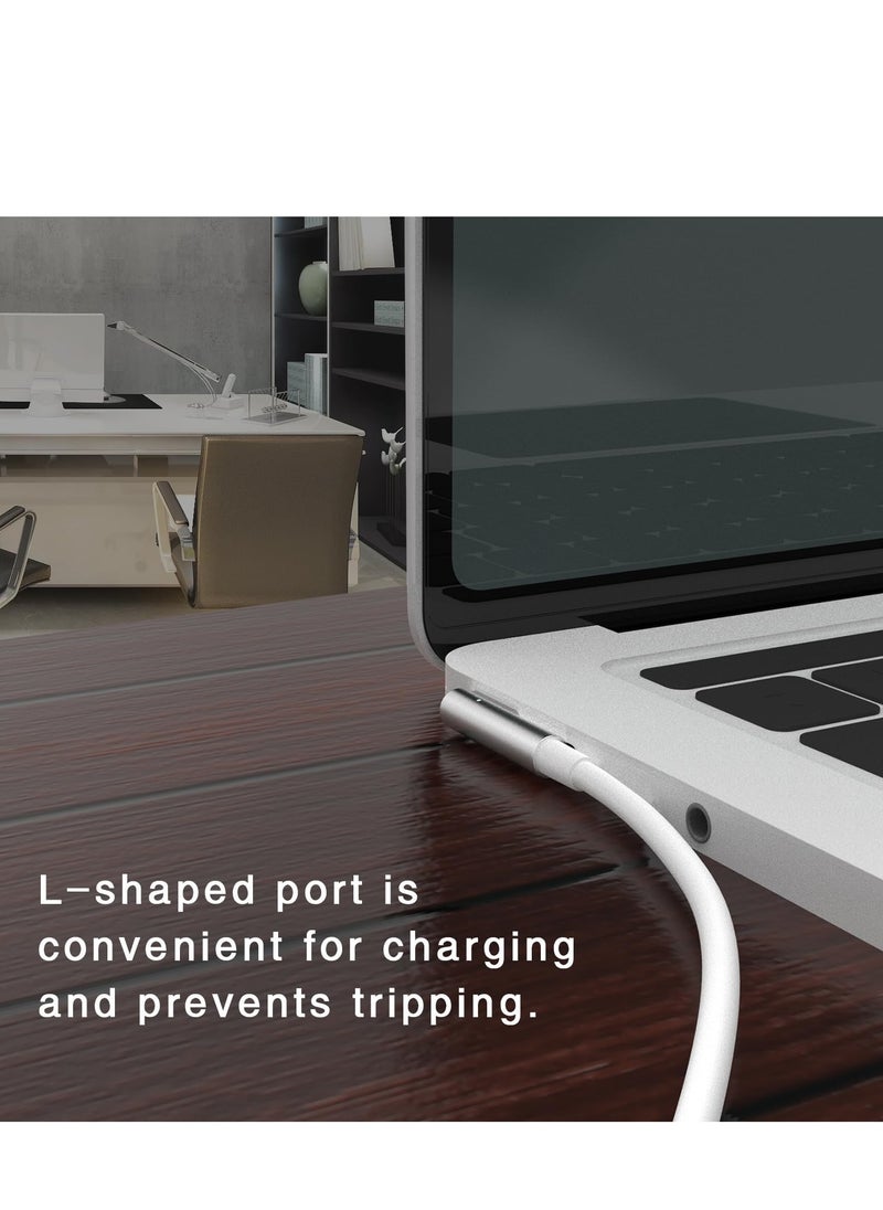 Generic - USB C to Magnetic L-Tip Charging Cable - 6FT Type C to Magnetic 1 L-Head Charge Cord for 2006-2012 MacBook Pro Air Works with 20V 60W-100W - Image 1