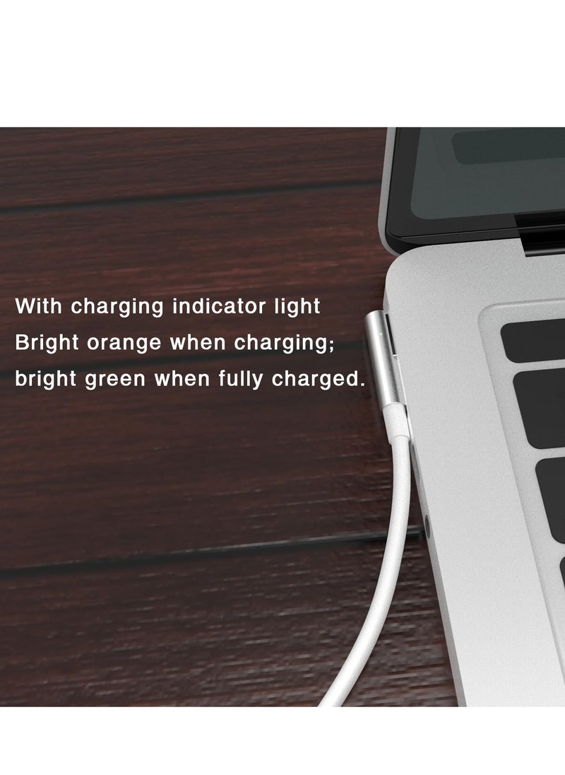 Generic - USB C to Magnetic L-Tip Charging Cable - 6FT Type C to Magnetic 1 L-Head Charge Cord for 2006-2012 MacBook Pro Air Works with 20V 60W-100W - Image 1