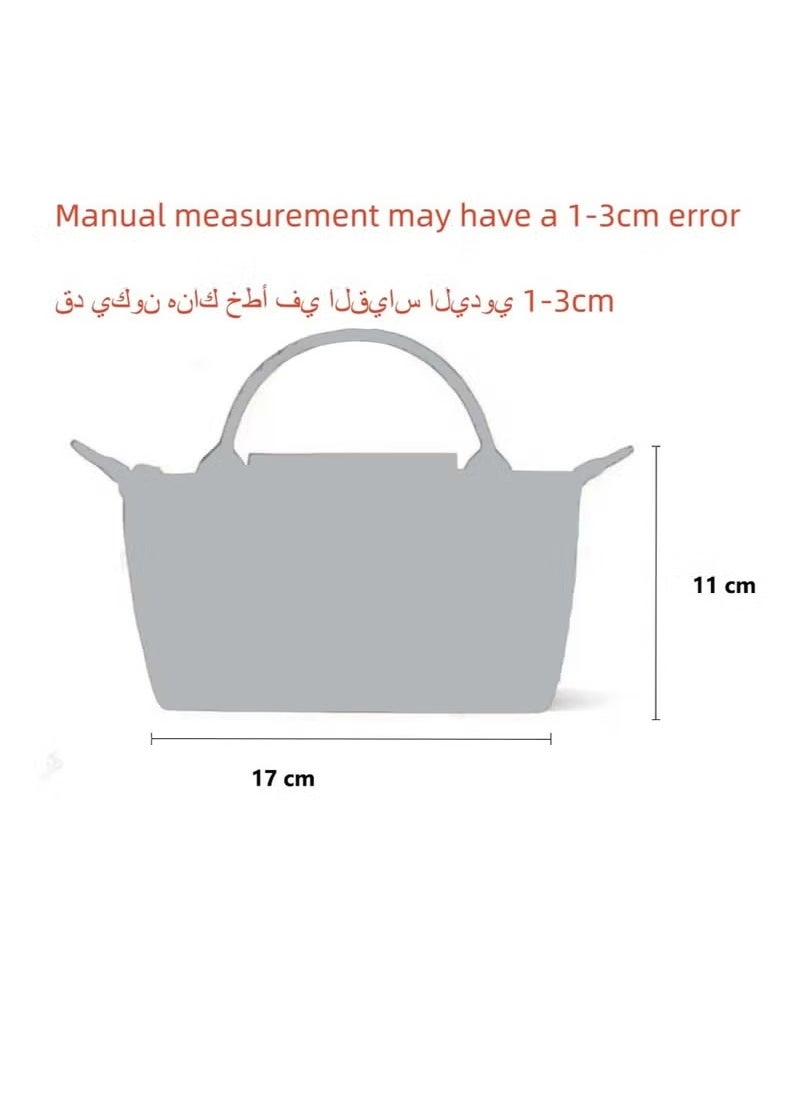 Longchamp Longchamp Women's Classic Fashion Versatile Mini Makeup Bag, Handbag, Shoulder Bag, Handheld Small Bag Blue  - Image 5