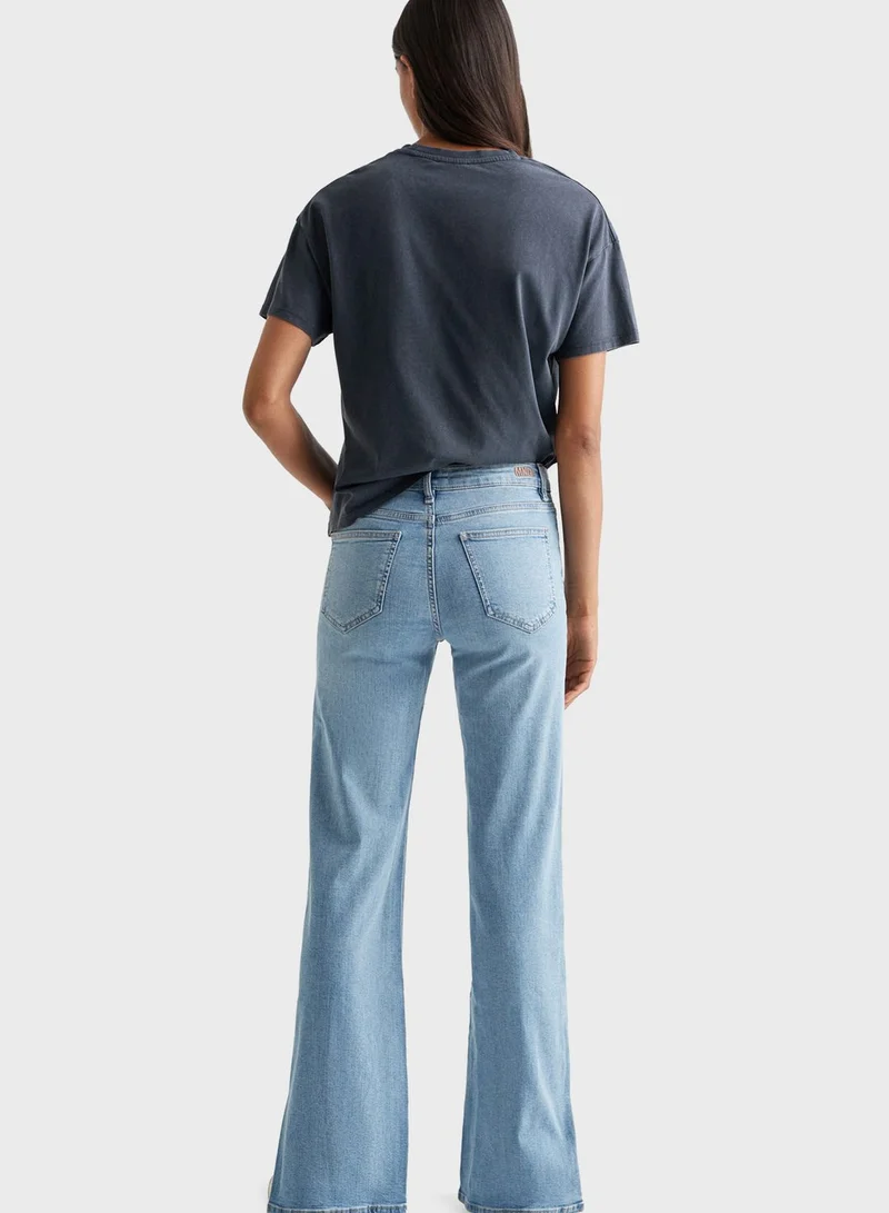 مانجو Youth Flared Jeans