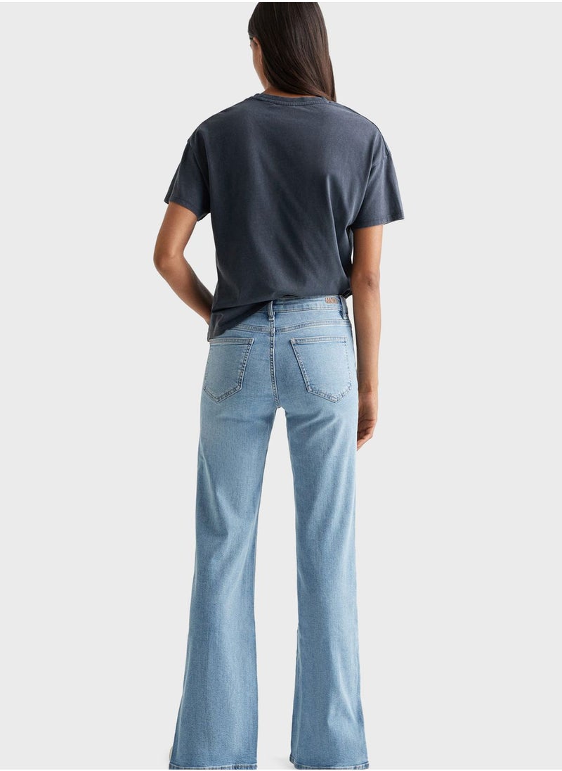 MANGO - Youth Flared Jeans - Image 1