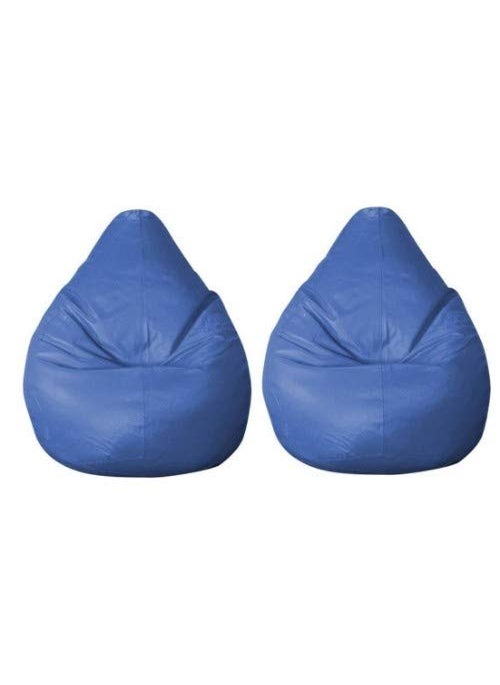 caddyFull caddyFull Large Bean Bag Without Beans Royal Blue Pack of 2  - Image 1