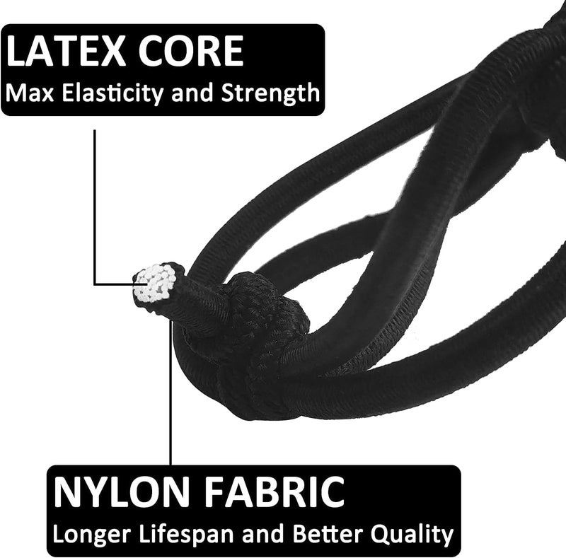 Funmit Small Mesh Cargo Net 22"x38" Stretches to 44"x76" Luggage Bungee Cargo Netting for Car ATV Boat SUV Van Trailer Snowmobile - Image 4