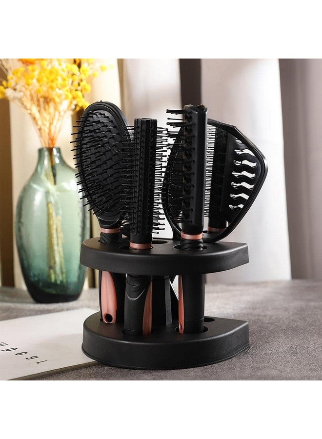 Zoestar 5Pcs Hair Brush And Comb Set For Women And Men (D-Pink) - Image 1