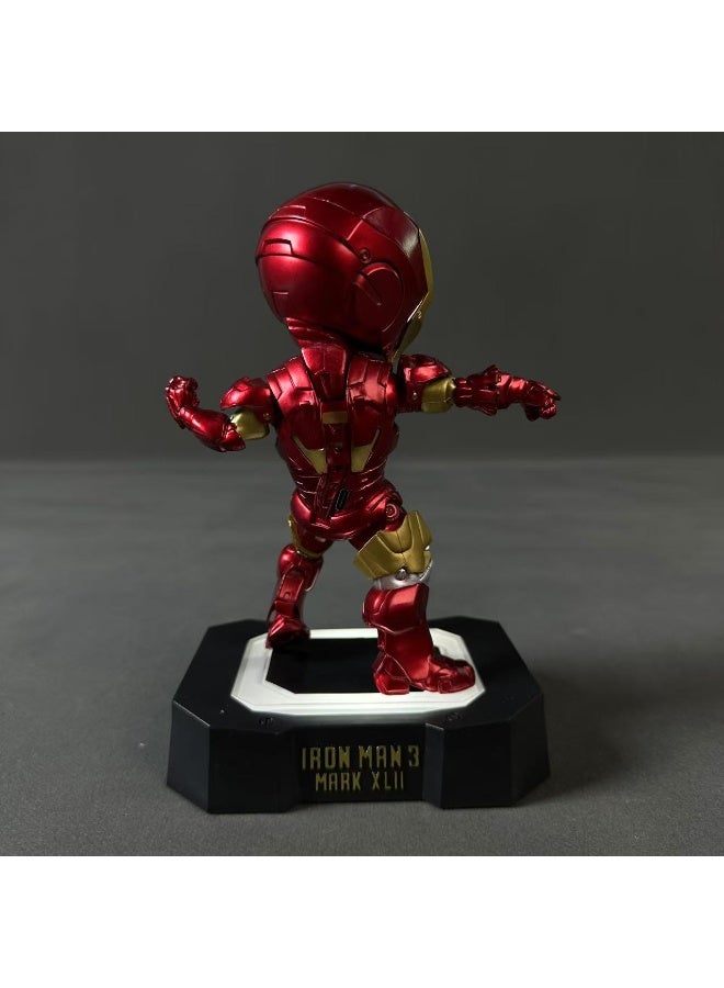 Iron Man MK6 voice-activated luminous model desktop hand-made car decoration gift - Image 4