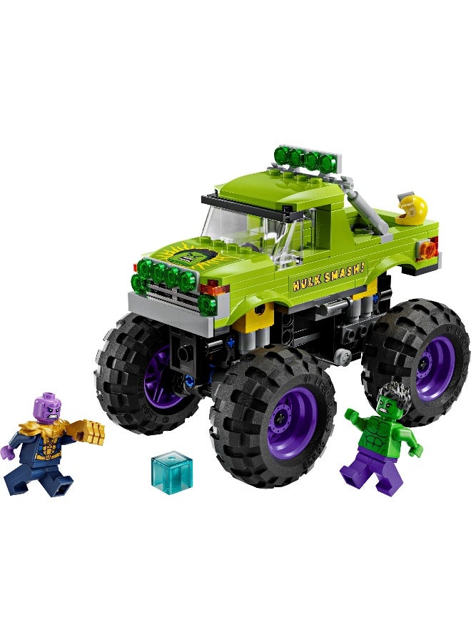 LEGO Marvel The Hulk Truck vs. Thanos 76312 Building Toy Set (229 Pieces) - Image 2