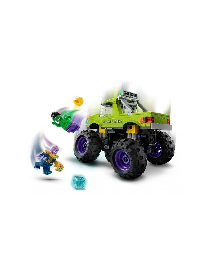 LEGO Marvel The Hulk Truck vs. Thanos 76312 Building Toy Set (229 Pieces) - Image 3