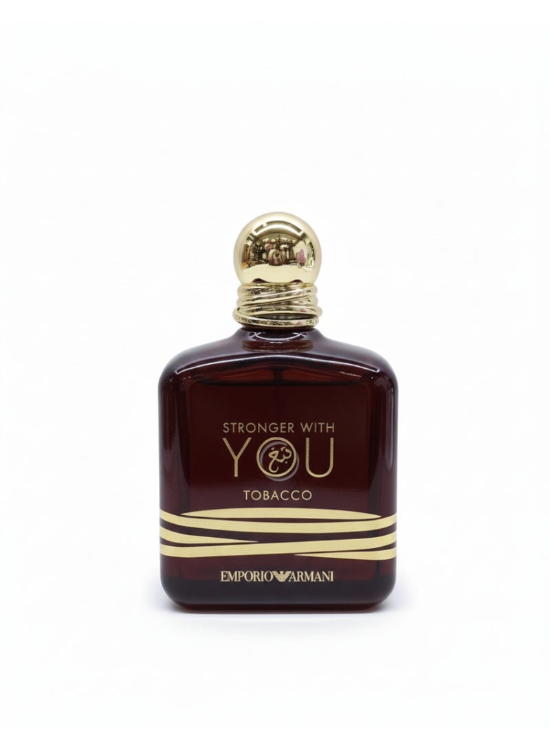 armani Giorgio Armani Stronger With You Tobacco EDP 100ml – Intense Luxury Fragrance Gift Set - Image 1