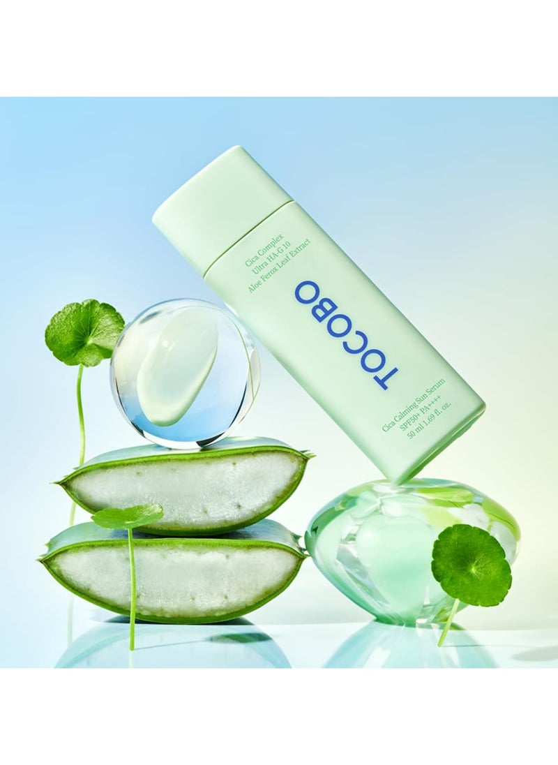 Tocobo - Cica Calming Sun Serum - SPF50+ PA++++ - 50ml - Image 1