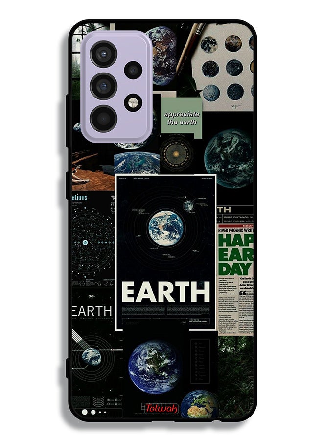 Tolwak Samsung Galaxy A52 5G Protective Case Cover Earth - Image 1