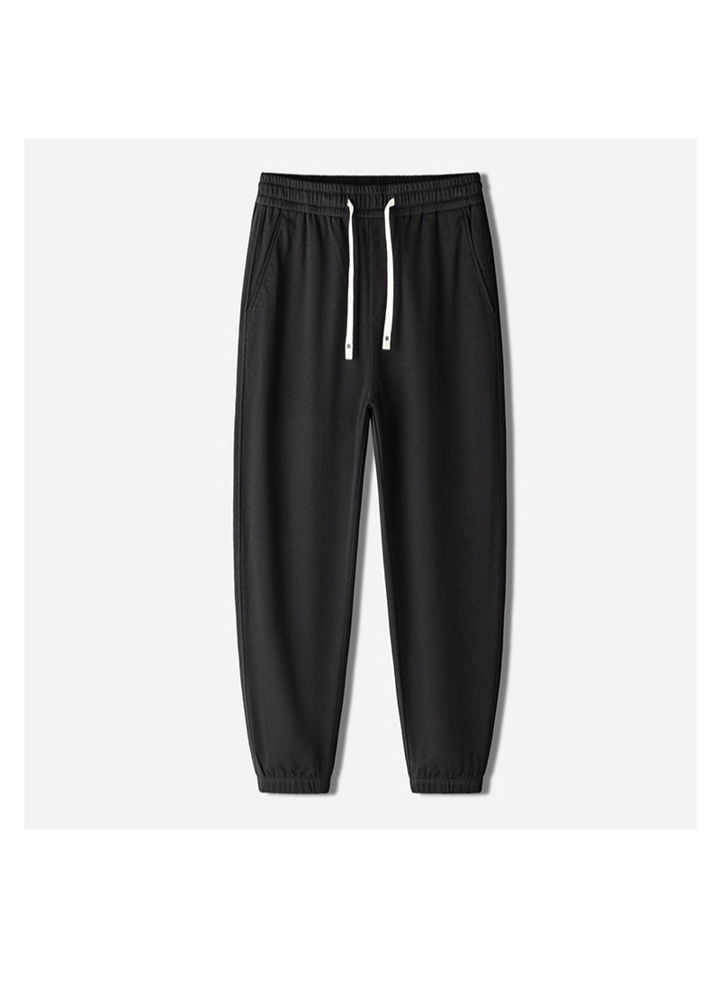 Fashionable Men's Casual Minimalist Style, Easy Matching Foot Binding Sweatpants  - Image 1