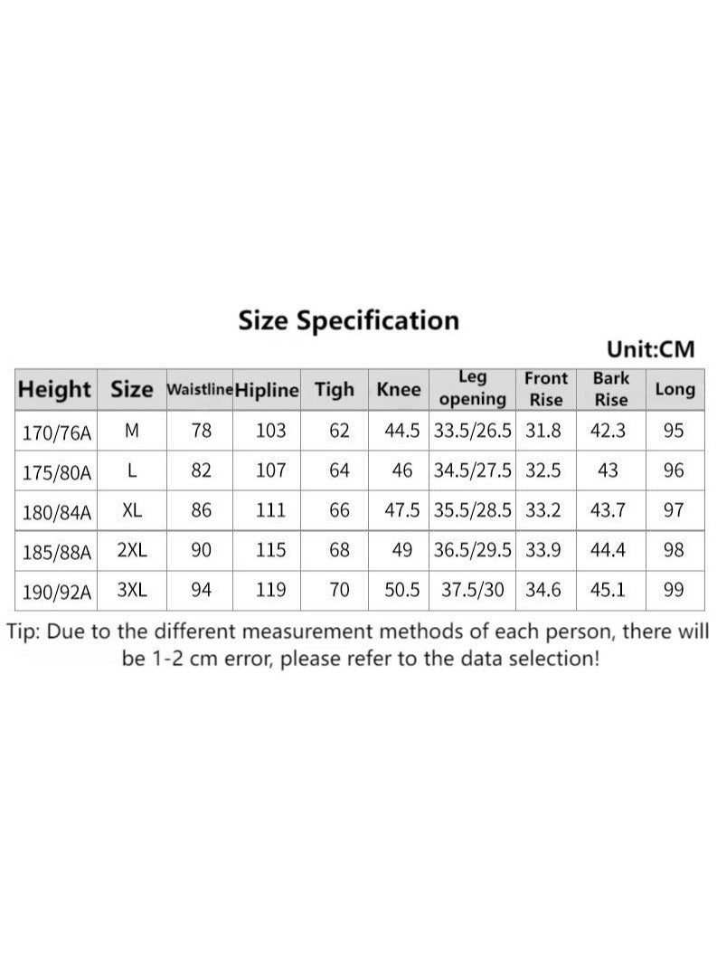 Fashionable Men's Casual Minimalist Style, Easy Matching Foot Binding Sweatpants  - Image 5