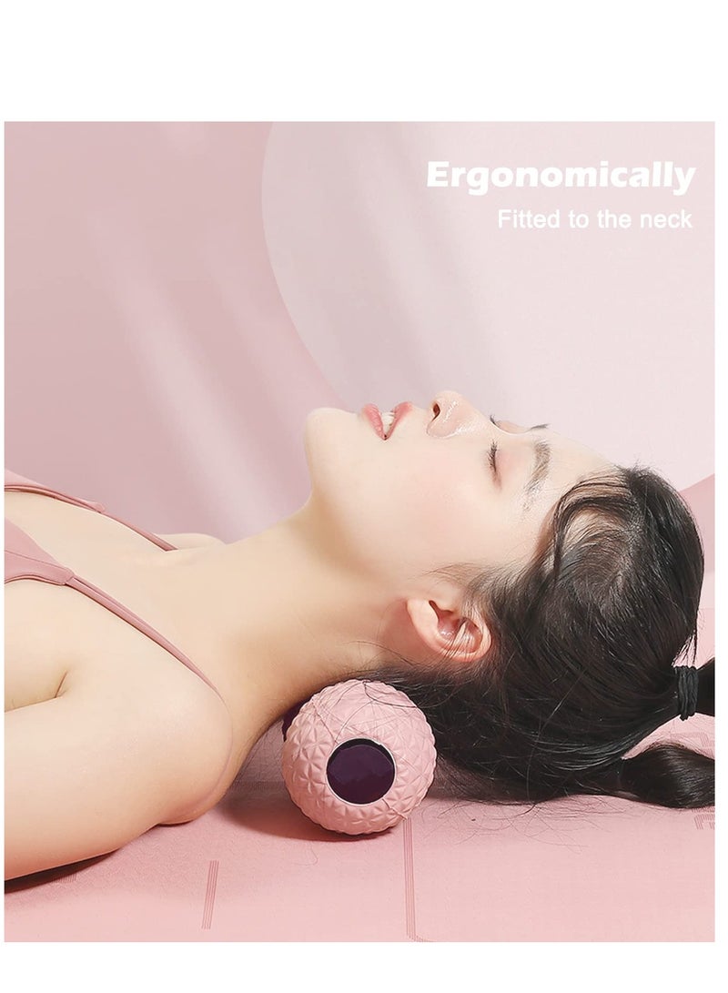 SYOSI Peanut Massage Ball - Double Lacrosse Massage Ball & Mobility Ball for Physical Therapy - Deep Tissue Massage Tool for Myofascial Release, Muscle Relaxer, Acupoint Massage  - Image 3