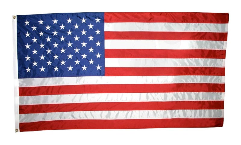 Annin Flagmakers American Flag All-Weather Nylon SolarGuard Nyl-Glo, 2.5 x 4 Feet (Model 2440) 100% MADE in USA - Image 1