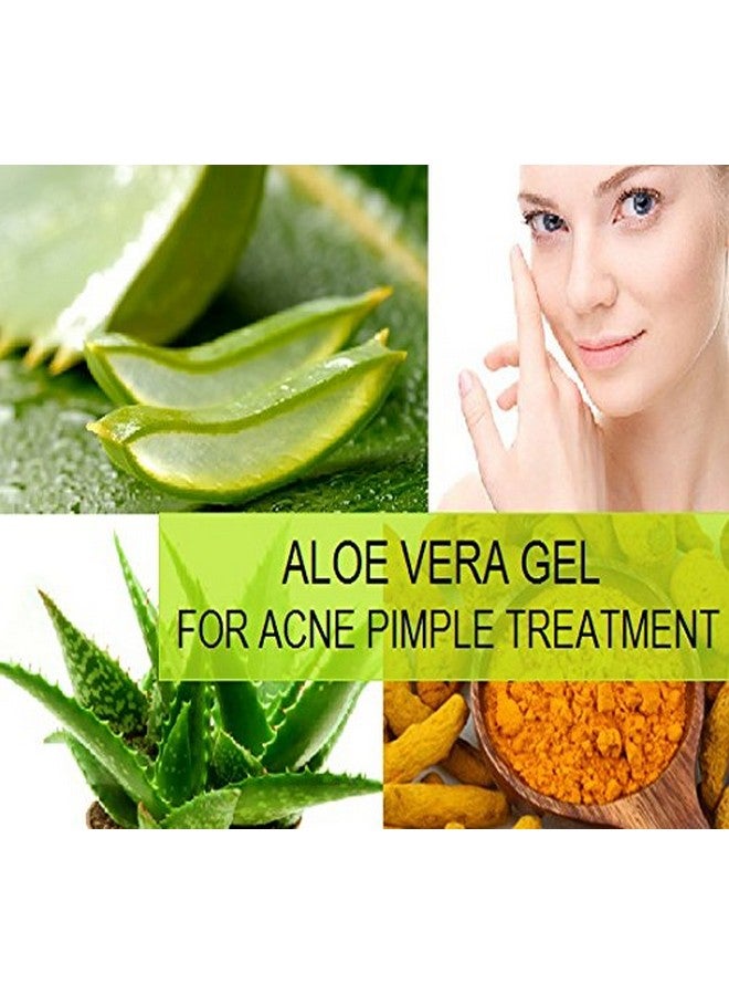 KAZIMA Combo Of Aloe Vera Gel 1Kg & Almond Carrier Oil 15Ml - 100% Pure & Natural For Skin, Face, Acne Scars, Hair, Moisturizer & Dark Circles (Combo Of 2)  - Image 3