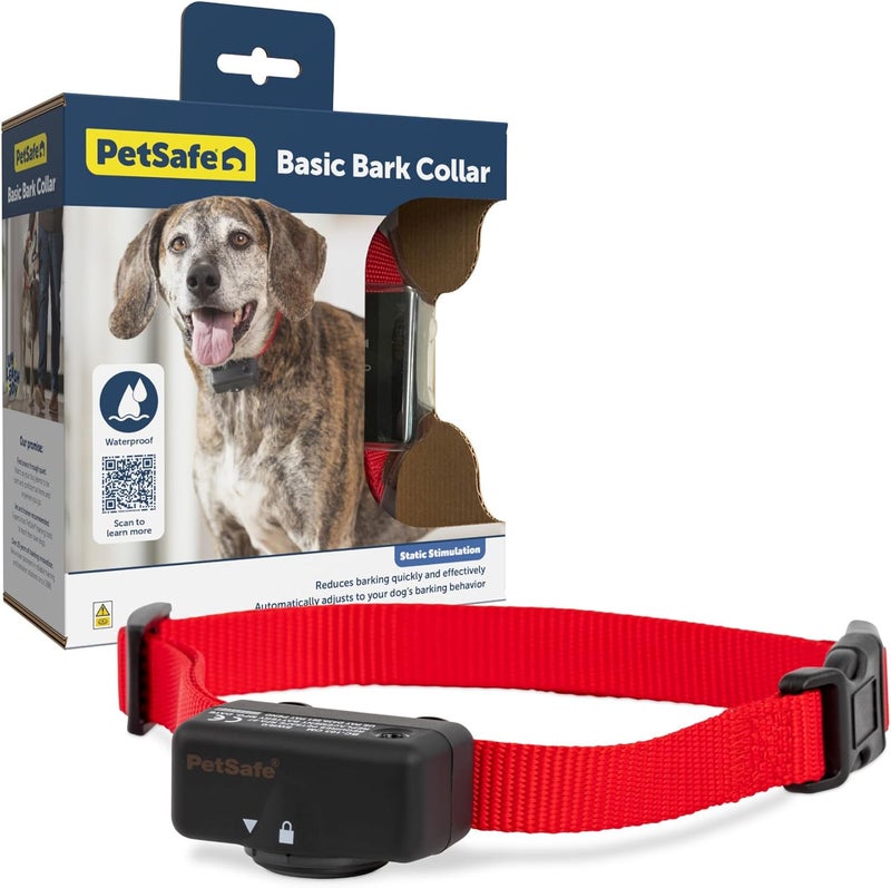 PetSafe Basic Bark Control Collar for Dogs - Waterproof Anti-Bark Training Device with Static Correction - Image 1